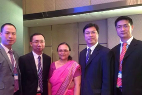 廣東省長率廣州科萊思誠鋁業(yè)有限公司等團訪問印度 廣東省長率廣州科萊思誠鋁業(yè)有限公司等團訪問印度