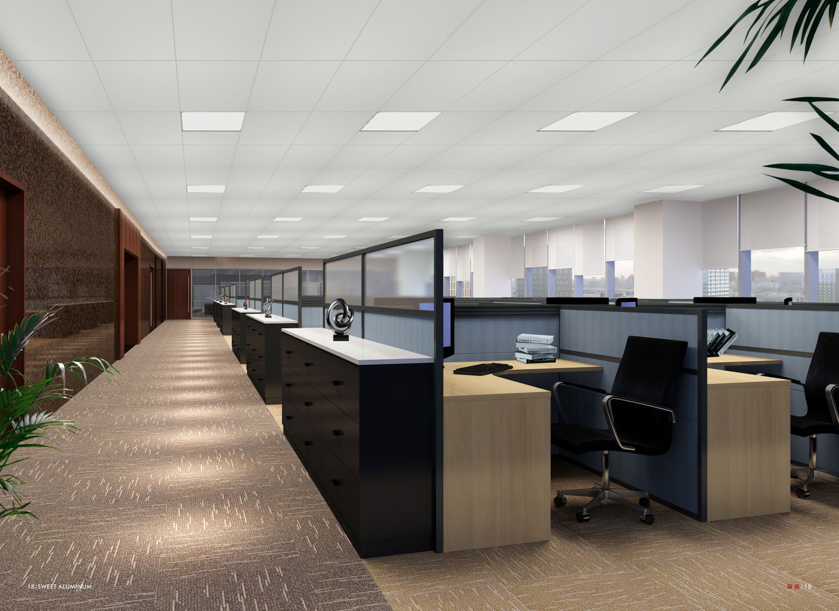 鋁蜂窩板安裝效果圖 鋁蜂窩板安裝效果圖